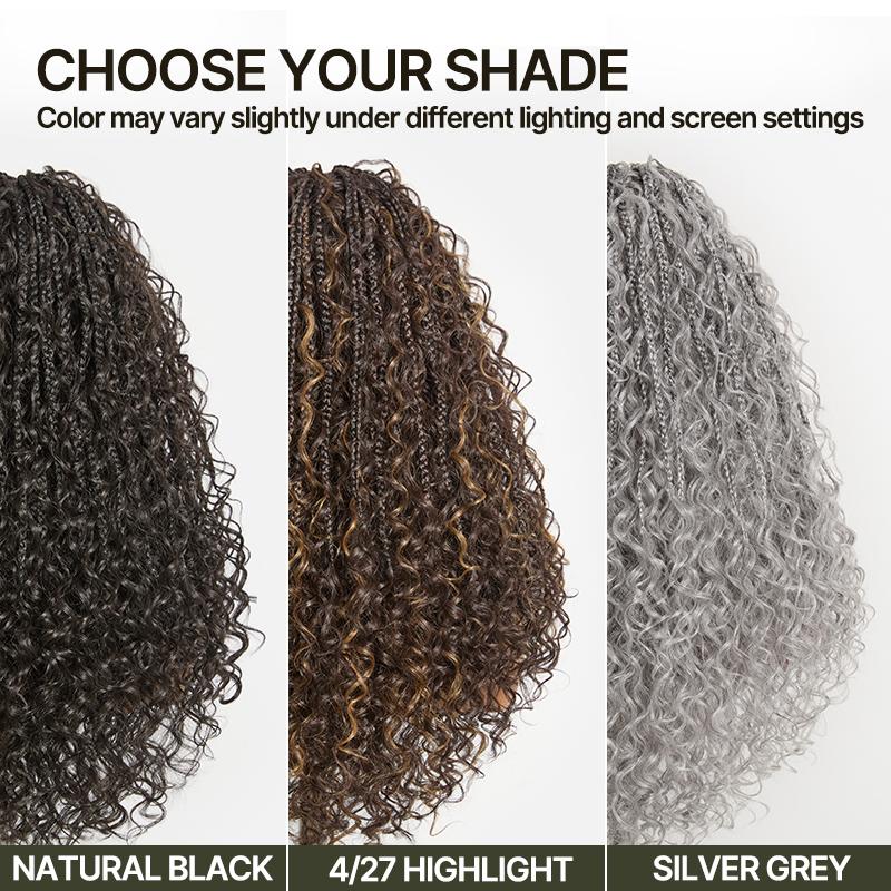 Frodio Veralux™ Fiber Braided Top Water Wave Wig 13x6 Lace Front | Glueless, Wear & Go, Boho Braids Water Wave Wig – Premium Fiber, Beginner Friendly#SohoChic