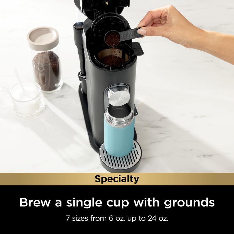 Ninja Single-Serve Pods & Grounds Specialty Coffee Maker Black - PB051